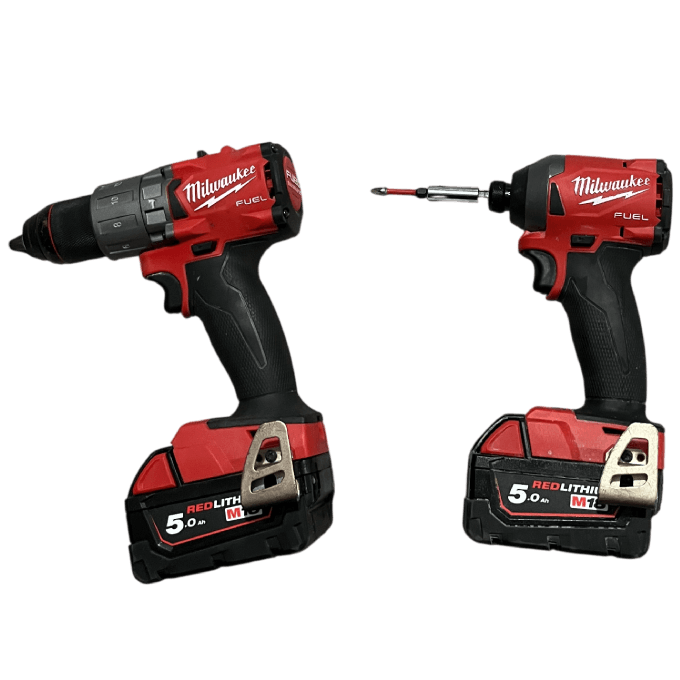 Milwaukee Cordless Hammer Drill and Impact Driver