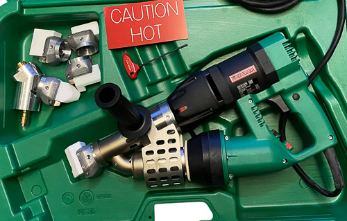 Leister Plastic Hot Air Welding Gun